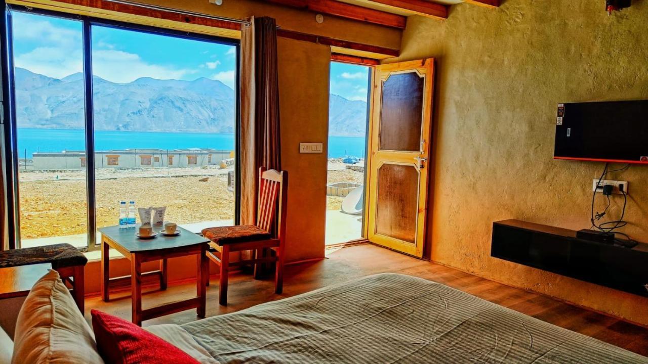 Mystic Pangong Hotel Spangmik Exterior photo