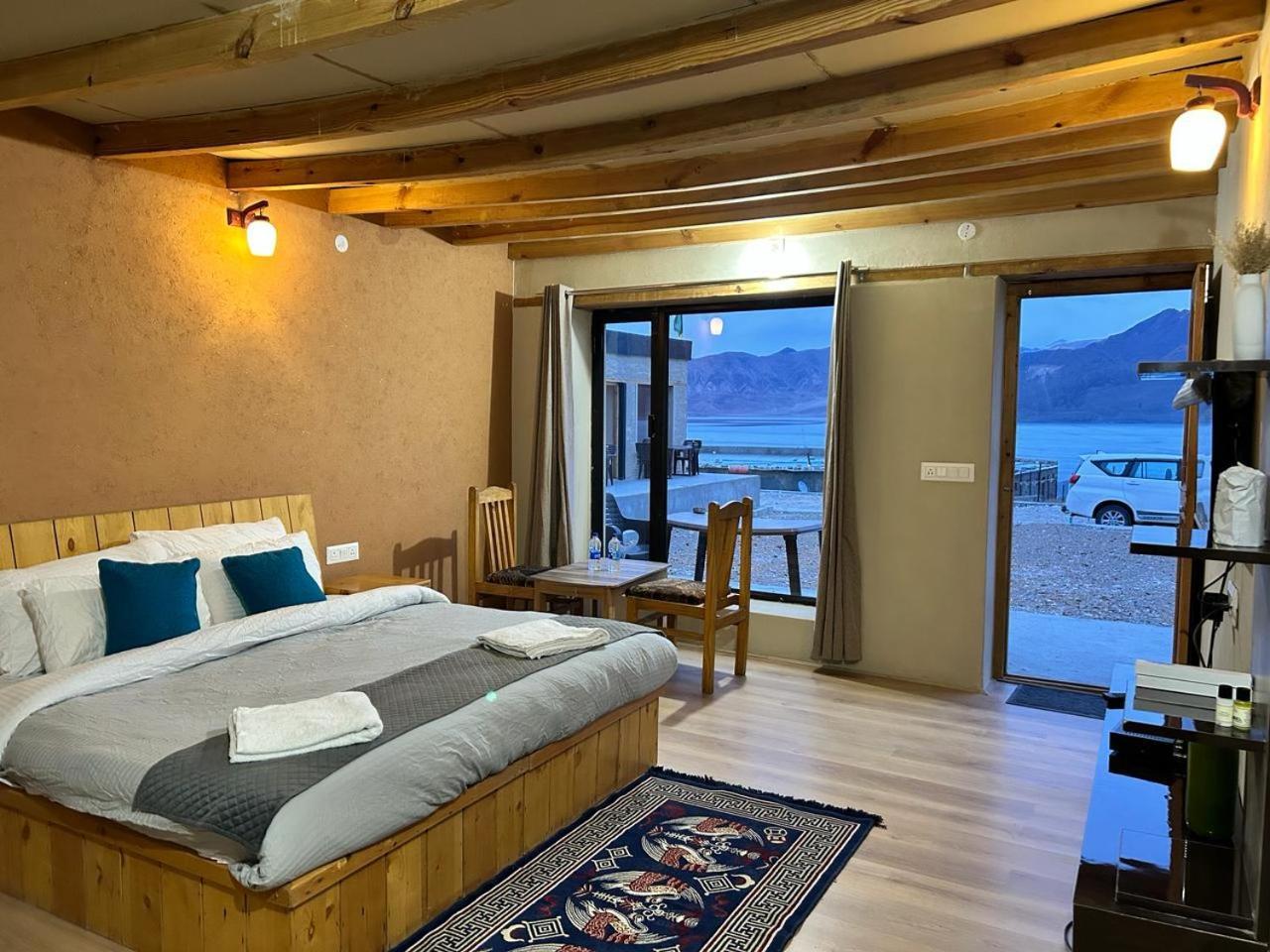 Mystic Pangong Hotel Spangmik Exterior photo